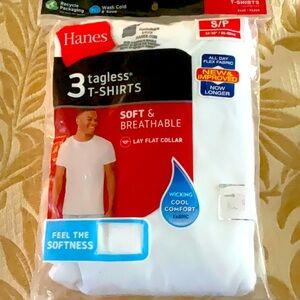 3 Hanes t-shirts NEW IN PACKAGE